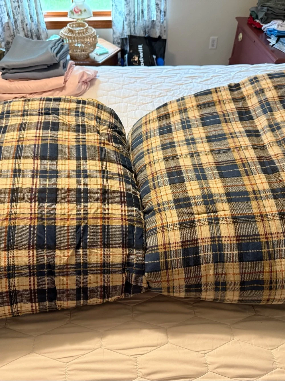 Eddie Bauer Home Queen comforters (2)